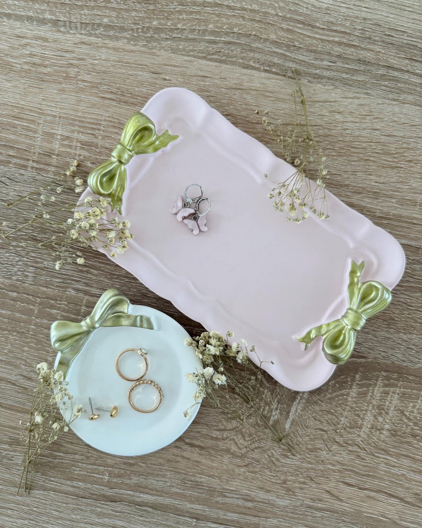 Handmade Concrete Bubble Tray – Perfect for Jewelry, Candles, Coffee, Cosmetics, and Perfumes - Dustivy